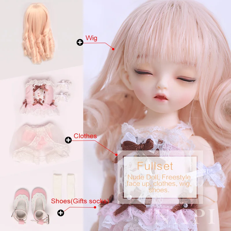 Napi Sleeping Karou BJD SD кукла 1/6 YoSD модель тела для маленьких девочек и мальчиков полимерная игрушка Высокое качество Модный магазин Luodoll детские подарки