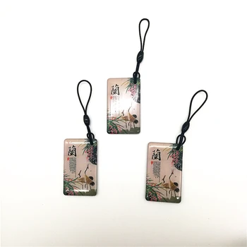 

RFID EM4305 Blank Card keyfobs 125KHZ Token Tag Keychain Rewritable For Copier Duplicator Cloner Access Control Card(1Pcs )