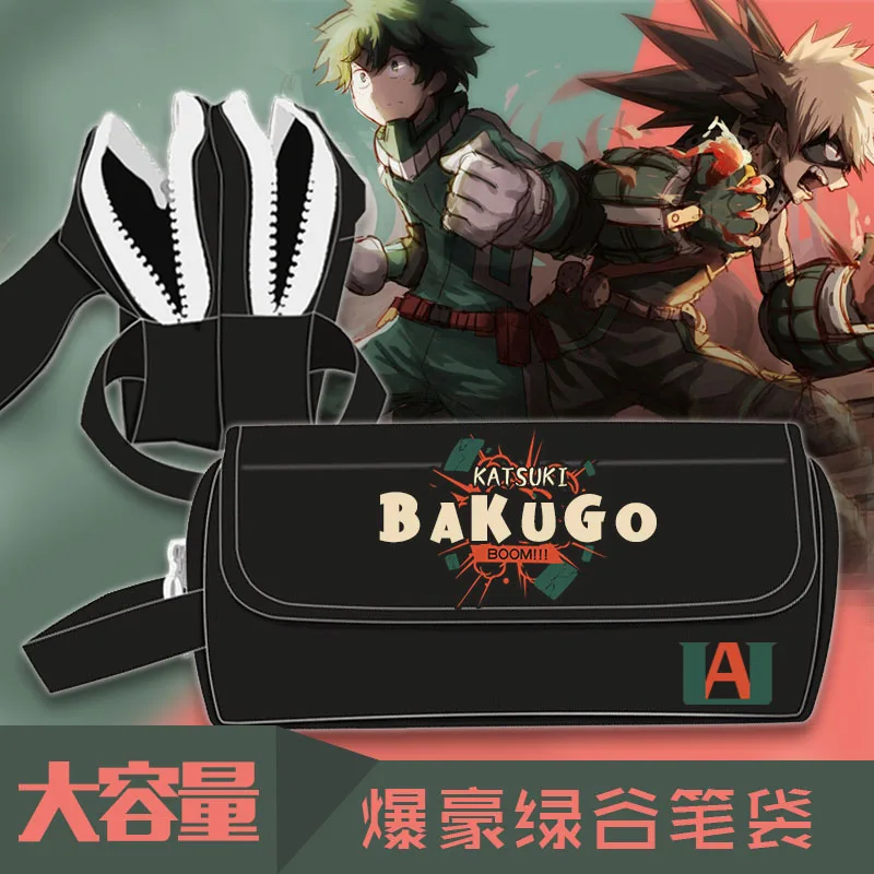 Чехол для карандашей в стиле Аниме Boku No Hero My Академия Bakugou костюм кацуки косплея