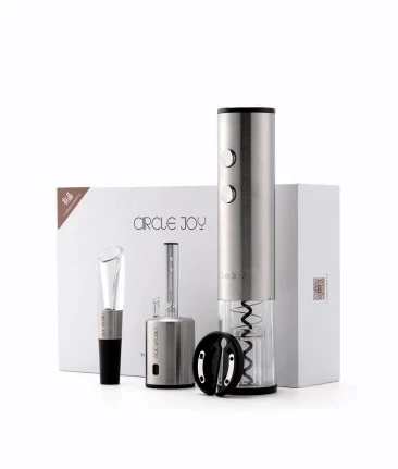  new Xiaomi Mijia Circle Joy Electric Bottle Opener Stainless Steel Electric Corkscrew Foil Cutter B