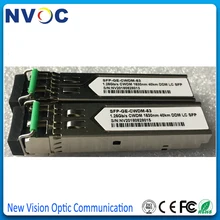 1,25G CWDM SFP 40 км 1530nm волоконный приемопередатчик, 1,25G 1270-1610nm двойной волоконный LC CWDM SFP оптический модуль с функцией DOM