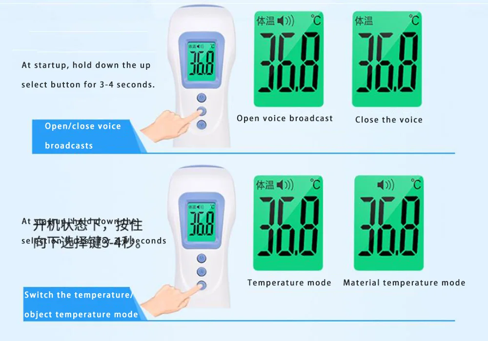 Термометр бытовой термометр Детский термометр инфракрасный прибор для измерения температуры лба