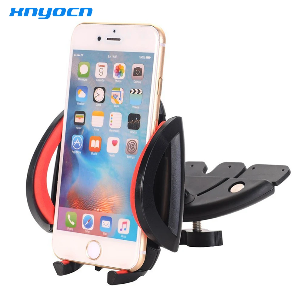 Xnyocn 360 Degree Rotation Grip Pro 2 Universal CD Slot Car Mount