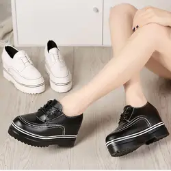 Модная мягкая обувь с перекрестной шнуровкой, коллекция 2019 года, Женская однотонная повседневная обувь на шнуровке, на плоской подошве, с