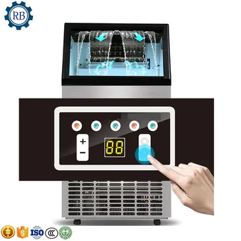 

CE certification small portable ice cube maker ice block making machine for small drinking shop use
