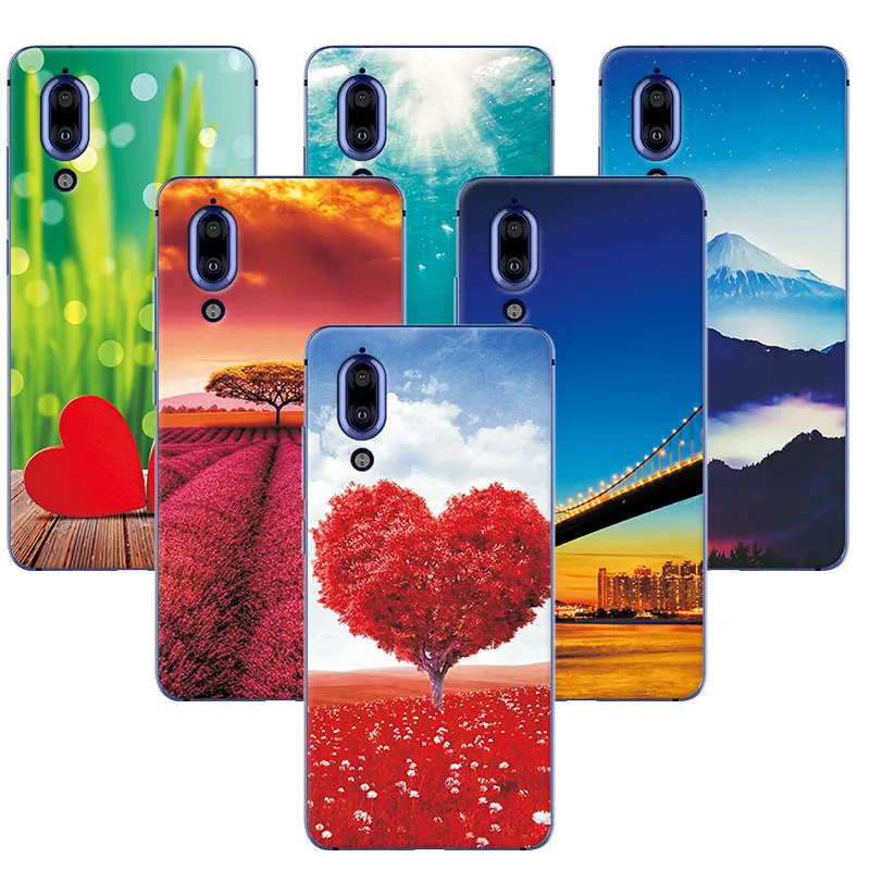 

YOUVEI Soft Silicone Case Cover For SHARP AQUOS S2 Scenery Rose Painted 5.5" Phone Cases For Sharp Aquos S2 FS8010 Fundas Capa