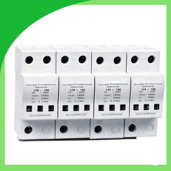 

Ly6-150 420V 150ka 4pole Lightning Protection Surge Protective Device