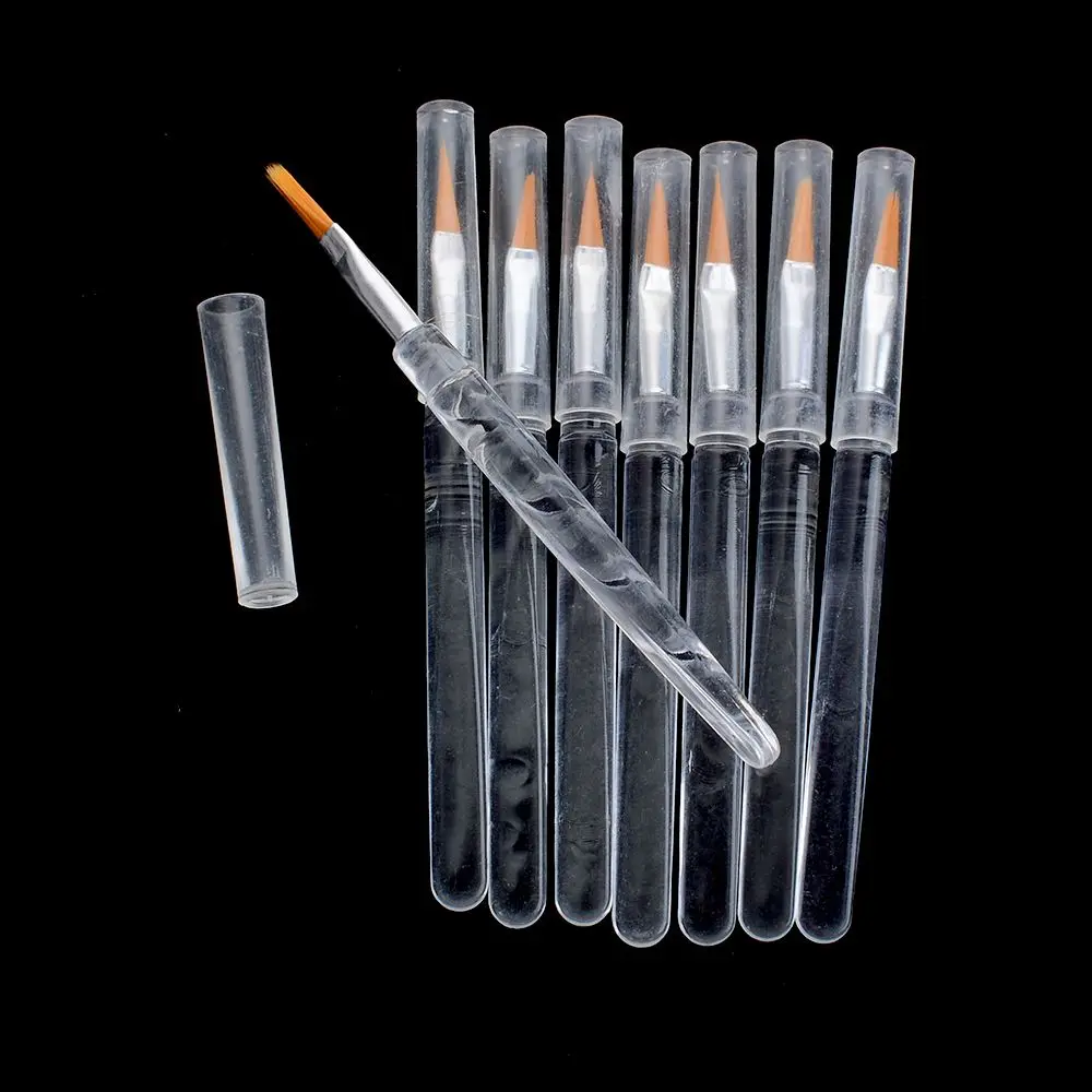 

BestP 5PCS Mini Portable Cosmetic Lip Brush Lipstick Gloss Wands Applicator Makeup Tool Brush