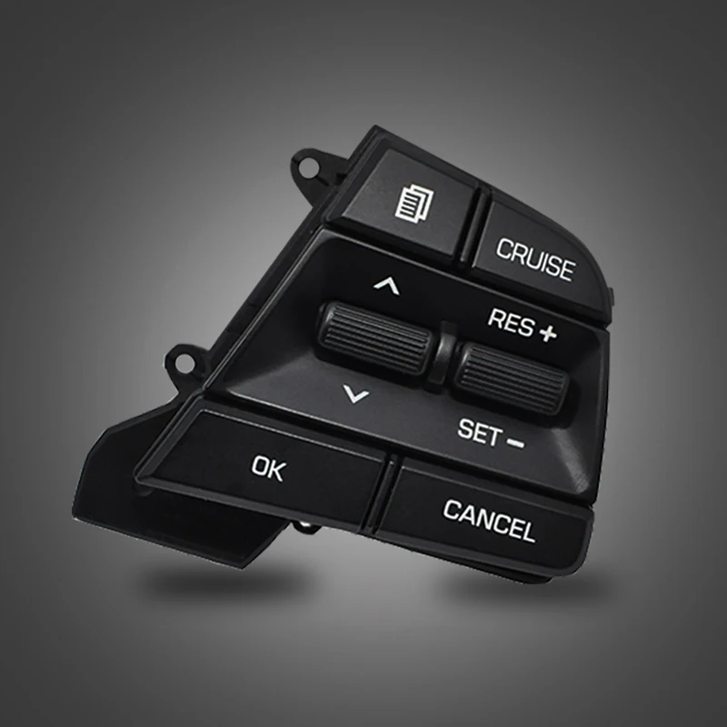 

For Hyundai Elantra 1.6 AD 2016 2017 Right Cruise Control Steering Wheel Push Button Switch Black Right Remote Switch