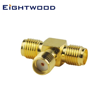 

Eightwood 5PCS SMA RF Coaxial Adapter SMA Jack Feamle to 2 SMA Jack Female 3 Way Connector