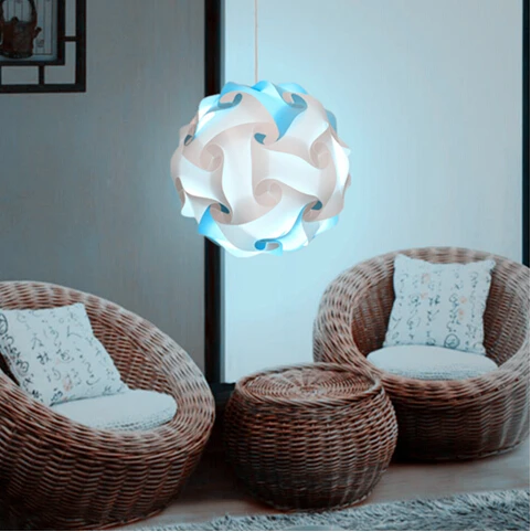 DIY головоломка шар светильник Свадьба Вечеринка фестиваль красочные