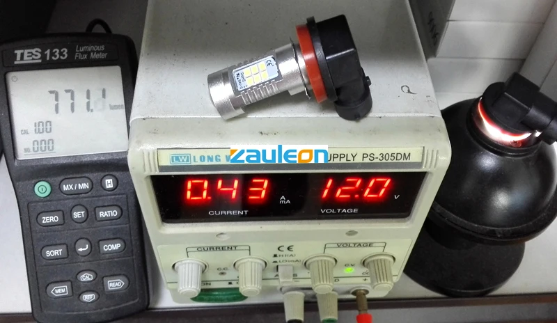 Zauleon 2 шт. H11 H8 H9 светодиодный противотуманный свет высокой Мощность 21SMD 2835 Светодиодный лампы дневного света Противотуманные фары DRL фар дальнего света авто-Стайлинг