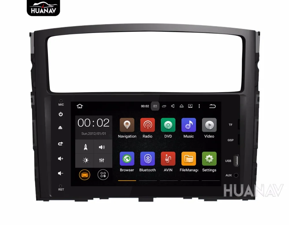 Dvd-плеер gps навигации для MITSUBISHI PAJERO V97 V93 Shogun Montero 2006 + 8 "MIRROK ссылка Android6.0 2 ГБ + 32 ГБ авто стерео