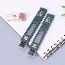 2,0 мм 10 шт./кор. 2B HB механический карандаш свинца пополнения Школа Офис Стационарные