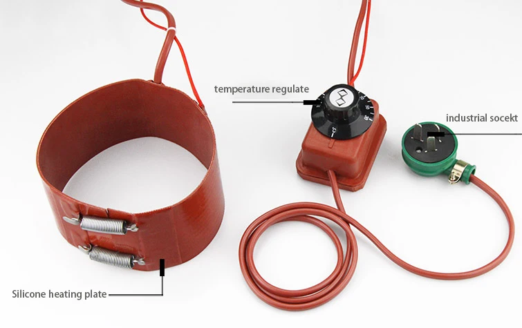 Temperature controlled heating pressure barrel