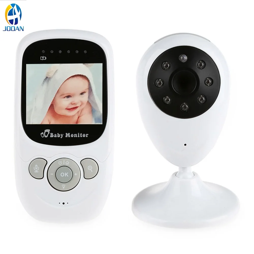Beste Bebe Draadloze Digitale Video Babyfoon Met Nachtzicht Twee weg Talk 2.4 inch LCD Display Temperatuur Monitoring Baby camera
