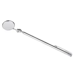 Miroir d'inspection télescopique de 55cm, outil de réparation de vue d'angle de voiture extensible jusqu'à 22 "55cm universel 