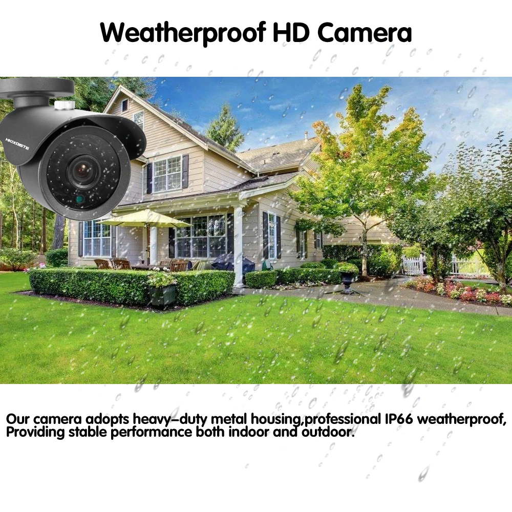 HKIXDISTE 16CH система наблюдения AHD 1080P CCTV DVR комплект 16 каналов HDMI SONY 1200TVL Камера Наборы