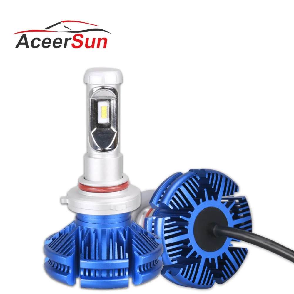 Aceersun H4 H7 светодиодный H11 H1 зэс чип 9005/HB3 9006/HB4 9012 H3 12000LM автомобилей головной