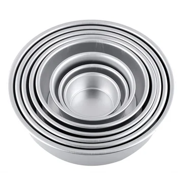 

5" inch Aluminum Non-stick Round Cake Mould Pan Tin Tray Bakeware Tool Kitchen Supplies *1pcs