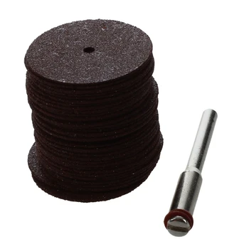 

Promotion! 36 pcs cutting discs grinding wheel set Round Ø25X6mm brown For Dremel KL 1