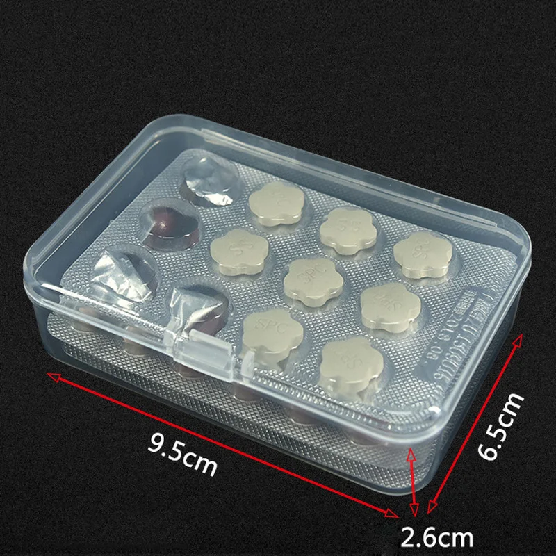 

Clear Transparent Plastic Storage Box With Lid Collection Container Case