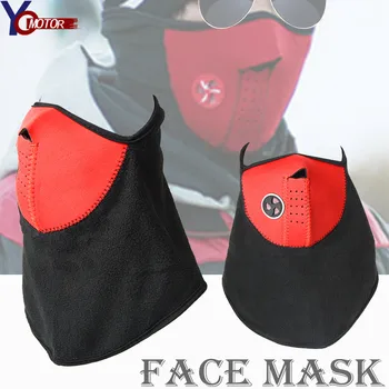 

FOR BMW R1200GS F650GS F800GS F800R Universal Motorcycle Half Face Mask Fleece Unisex Ski Cycling Warm Winter Neck Guard Scarf