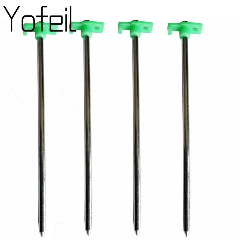 Outdoor Camping High Strength Plastic Head Steel Nail