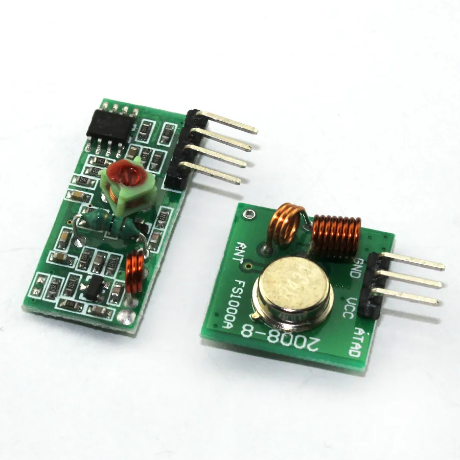 

1Lot= 1pair (2pcs) 433Mhz RF transmitter and receiver Module link kit for Arduino/ARM/MCU WL diy 433mhz wireless DIY Starter Kit