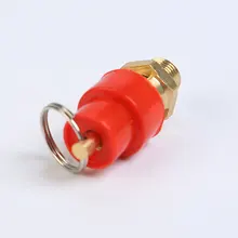 1 шт. 9 мм Диаметр 1/4 ''BSP 80-150PSI воздушный компрессор предохранительный клапан регулятор давления для трубопроводов/сосудов