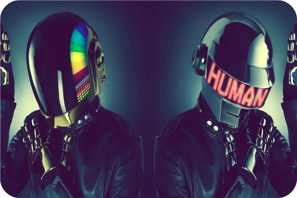 

CHARMHOME Custom Daft Punk Mask Door Mats Music Band DJ Star Doormat Black Funny Daft Punk Helmets Rugs Bathroom Carpet