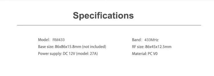 Sonoff rm433-6