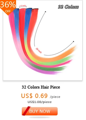 32 Colors Hair Piece
