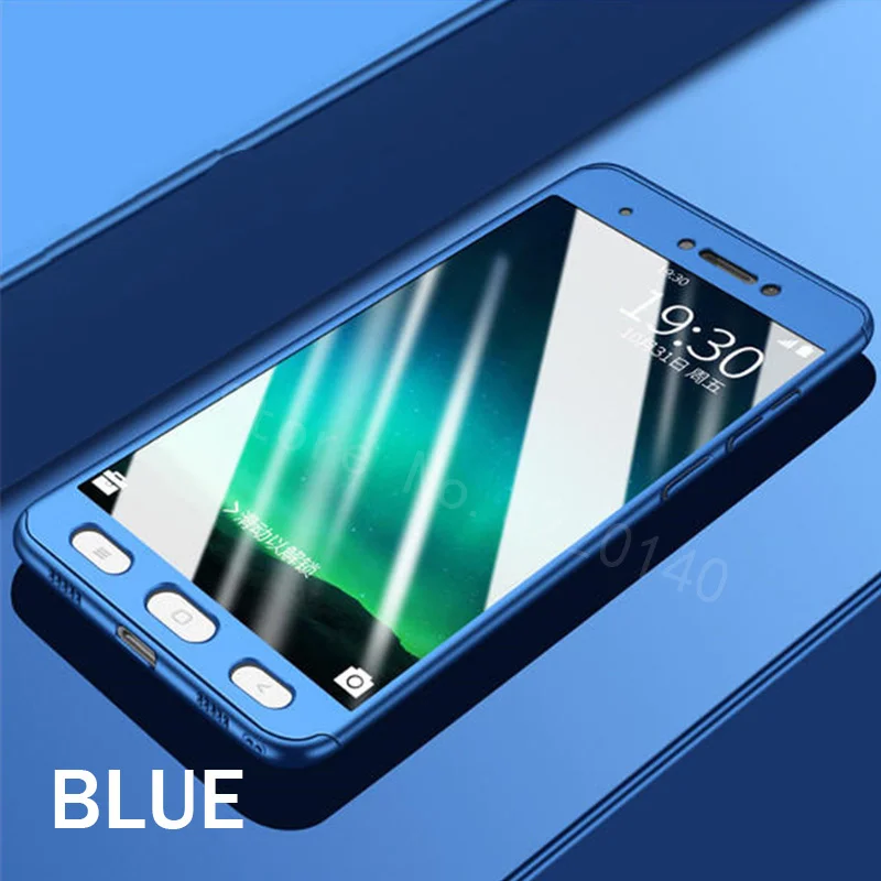 360 Degree Full Cover Case For Xiaomi Redmi Note 4 4X Case Hard Back Cover For xiaomi redmi Note 4 Pro Shell With Tempered glass-9