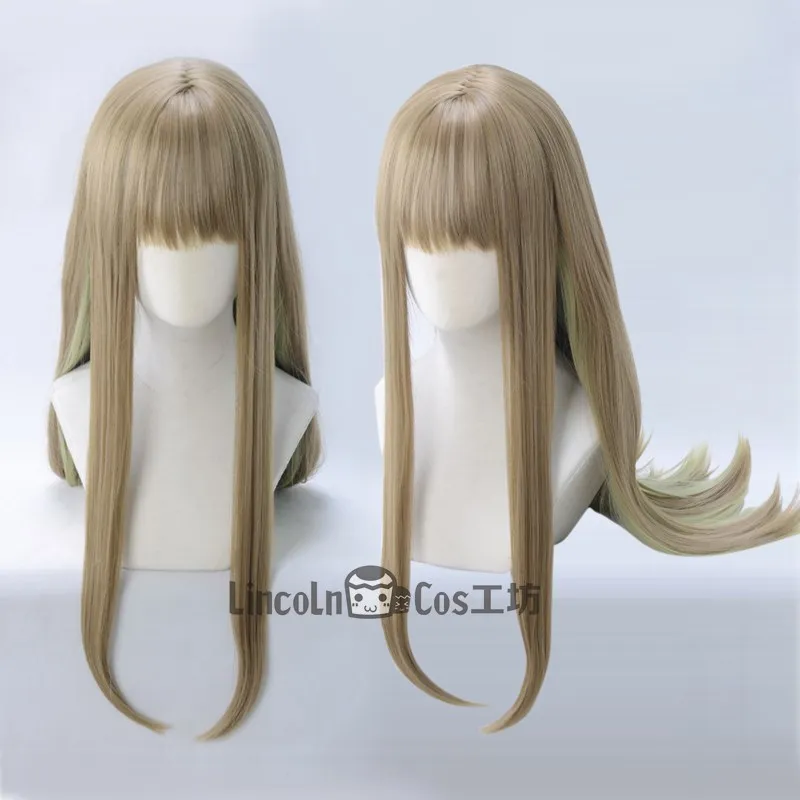 Biamoxer SINoALICE Hansel Gretel длинные прямые градиентные смешанные цвета Косплей парики