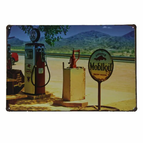 Dl-шаг в сторону стикер для стены с мотивом кофе медаль домашний декор газ масло гараж Магазин Бар Современный металлический знак - Цвет: Светло-зеленый