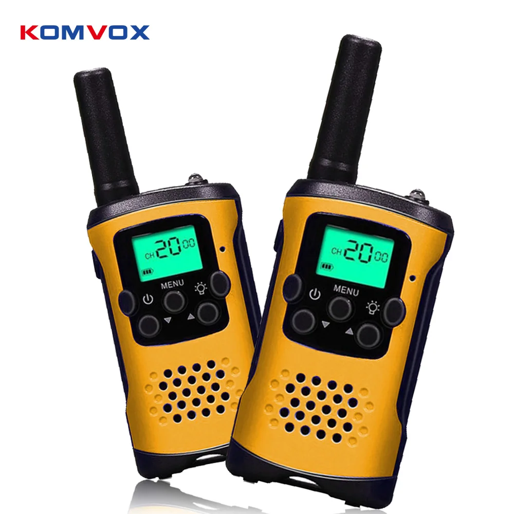 

Kids Mini Walkie Talkie Radio Comunicador 6KM Range Woki Toki Two Way Ham Radio Amador with Flashlight for Children Intercom