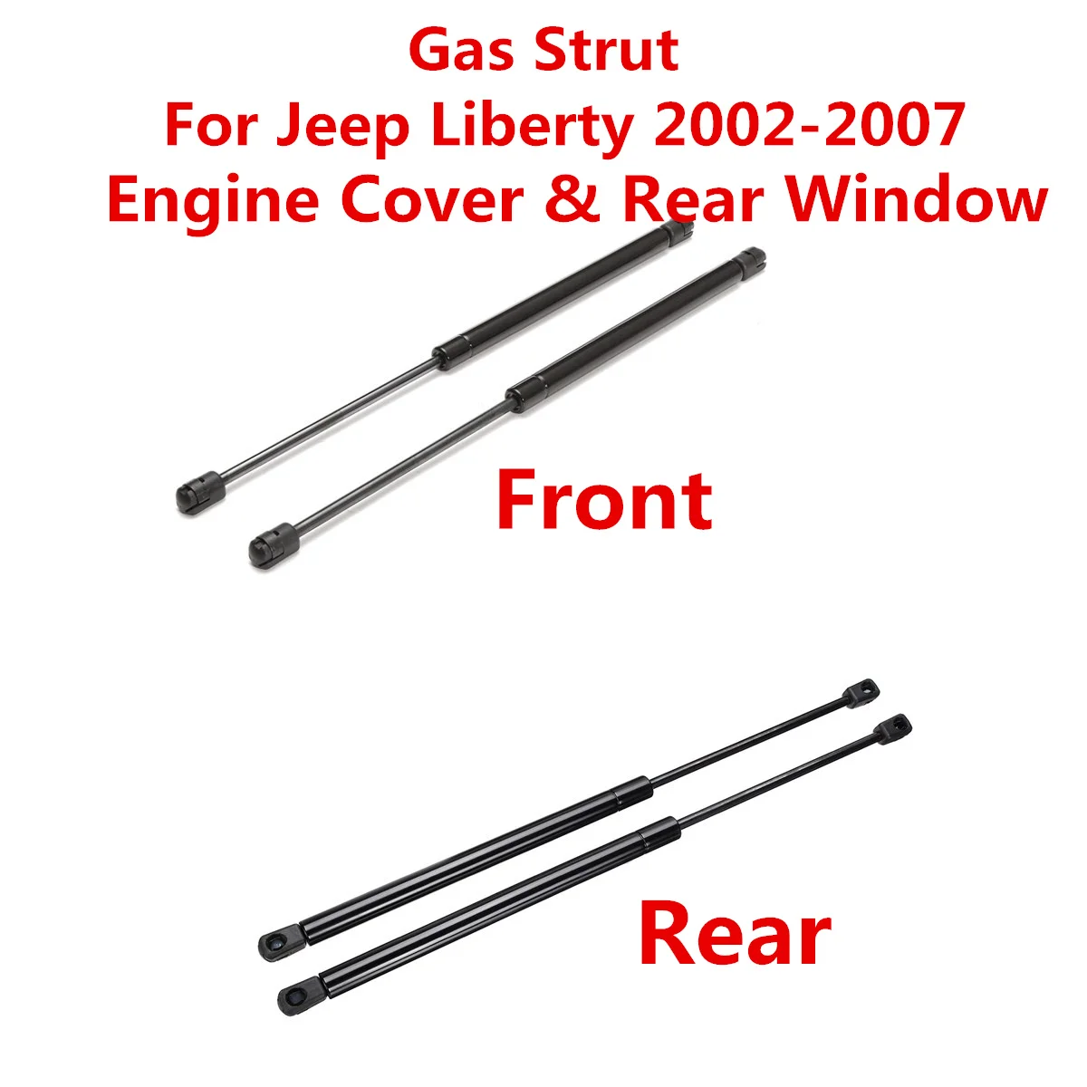 Автомобильная Передняя защитная крышка для капота двигателя заднего стеклоподъемника ударов поддерживает стойки бар газовые пружины для Jeep Liberty 2002 2003 2004 2005-2007