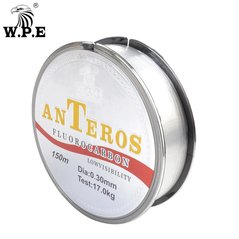 W.P.E Brand ANTEROS 150m Fluorocarbon Coating Fishing Line 0.20mm-0.60mm 10kg-41kg Fishing Line Carbon Fiber for Carp Fishing W.P.E Brand ANTEROS 150m Fluorocarbon Coating Fishing Line 0.20mm-0.60mm 10kg-41kg Fishing Line Carbon Fiber for Carp Fishing