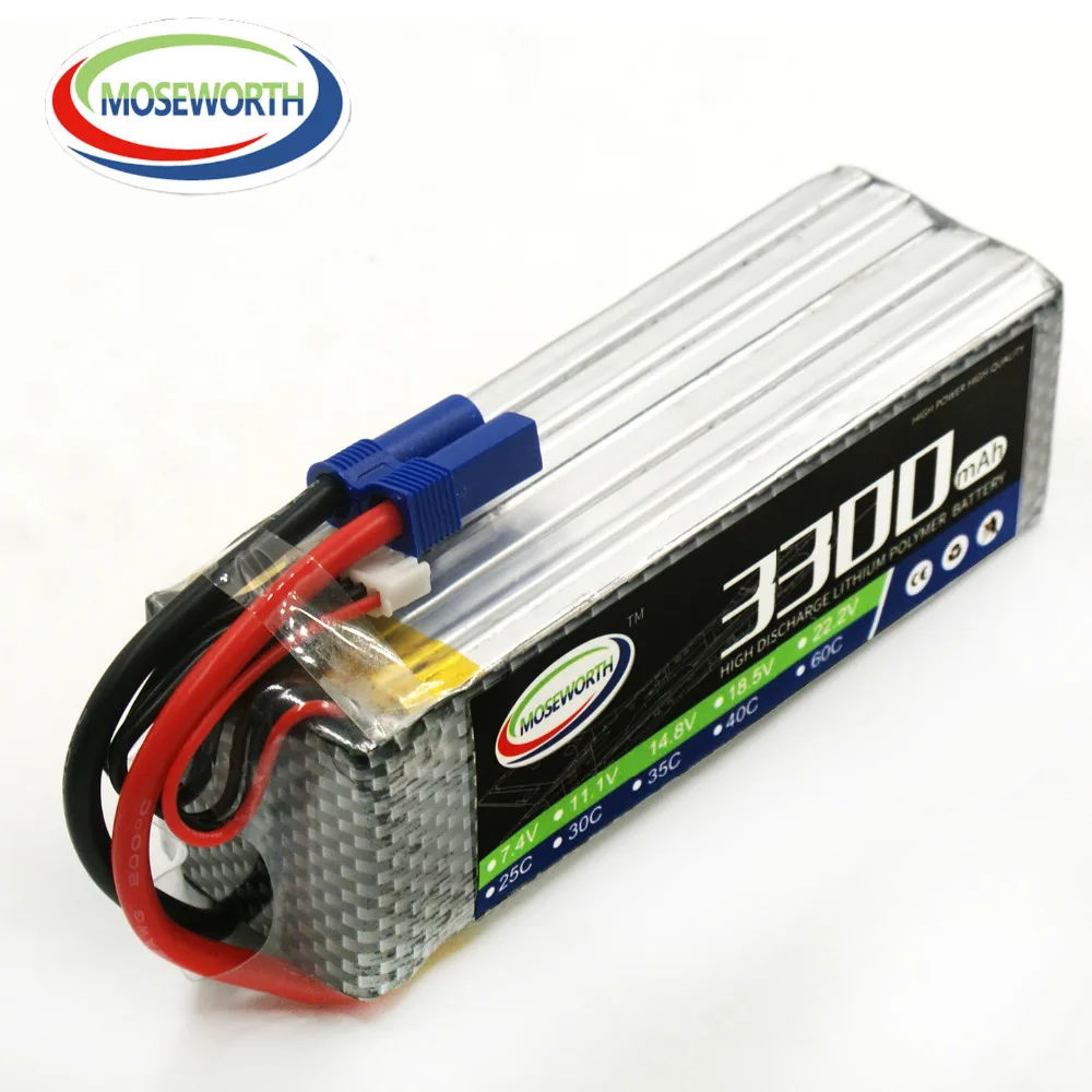 6S 22,2 V 3300mAh 40C Lipo аккумулятор для радиоуправляемого квадрокоптера, вертолета, дрона, автомобиля, самолета, лодки, модели, игрушки с дистанционным управлением, литиевая батарея