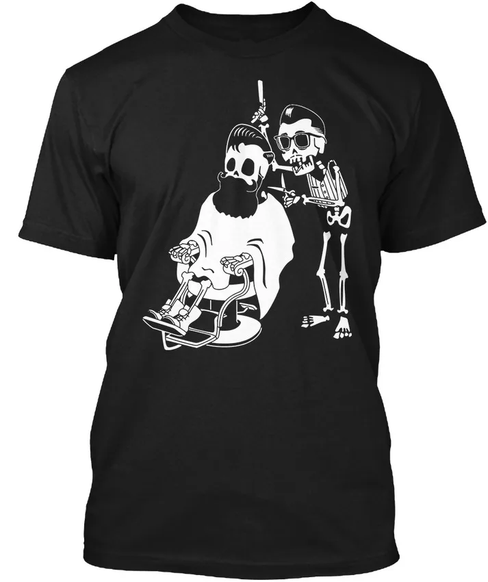 T Shirts For Printing Crew Neck Funny Barber Short Sleeve ...