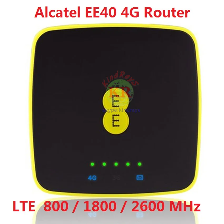 Разблокированный мобильный широкополосный маршрутизатор ALCATEL EE40VB 3G 4G LTE MIFI Wi Fi PK