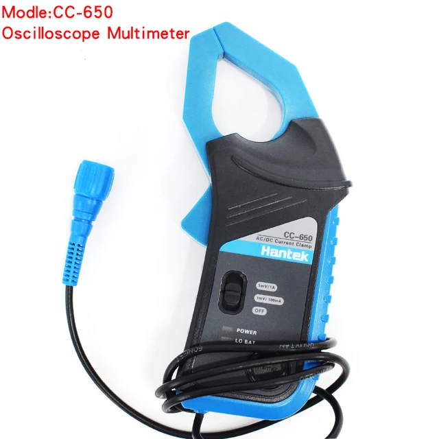 Cheap AC/DC current diagnostic-tool Oscilloscope multimeter bandwidth clamp Meter multimeter 20MA to 650A 20Hz with BNC Connector