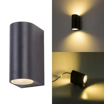 

Outdoor Waterproof IP65 Wall Lamp Modern LED Wall Light Indoor Sconce Decorative lighting Porch Garden Lights(Two side 5W)