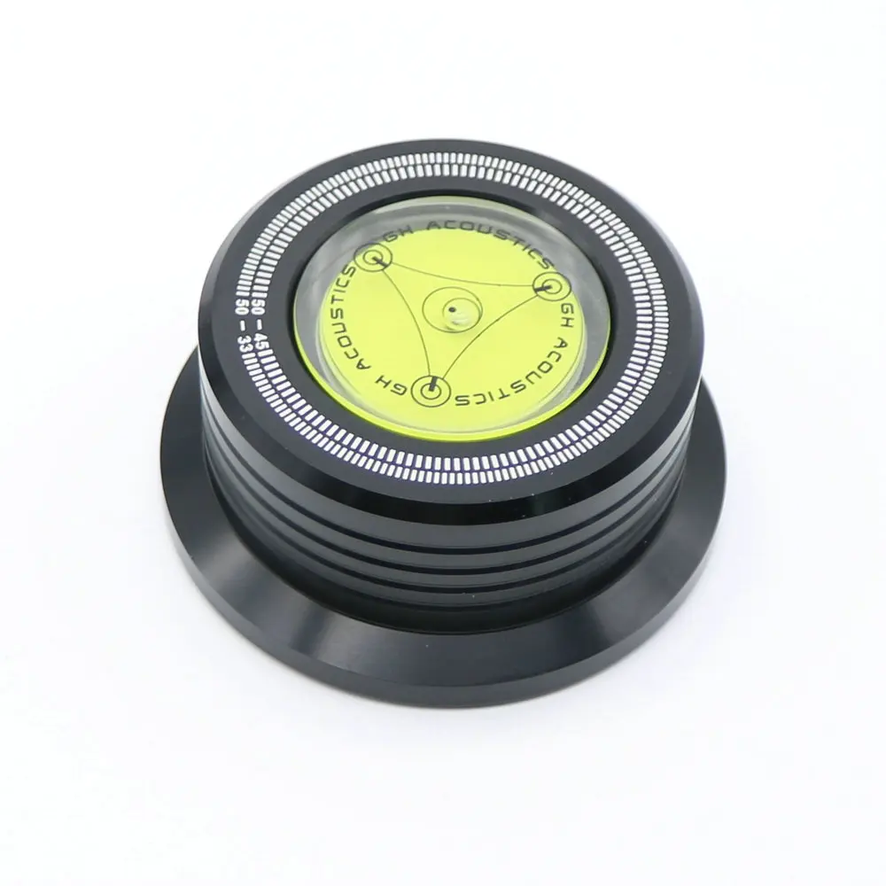 

Free shipping 3 In 1 Record Clamp LP Disc Stabilizer Turntable for vibration stabilizing rotational speed horizontal black NEW