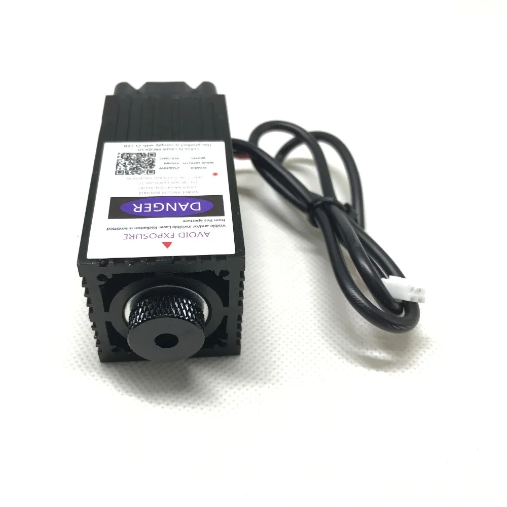 2500mw-450NM-focusing-blue-purple-laser-module-engraving-2-5w-laser-tube-diode-hx2-54-2p