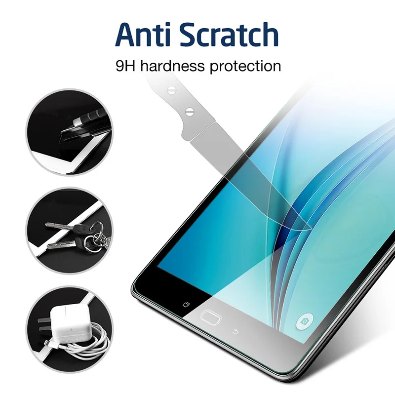 2 шт. Закаленное стекло планшета для Samsung Galaxy Tab A 10 5 2018 Защитная пленка экрана A2 T590
