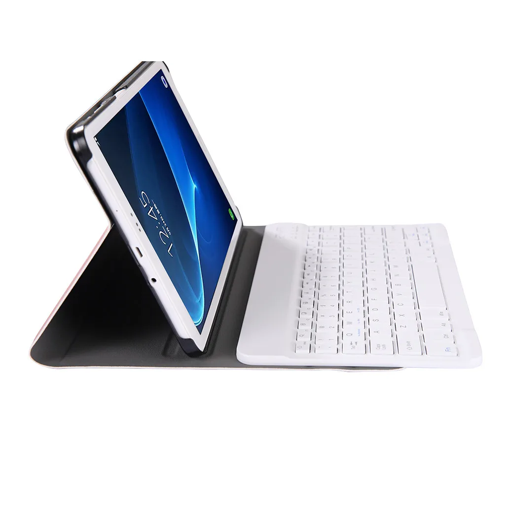 Для Samsung Galaxy Tab A T580/T585 10,1 чехол тонкий чехол-подставка+ беспроводная клавиатура горячая Распродажа dropshippinng