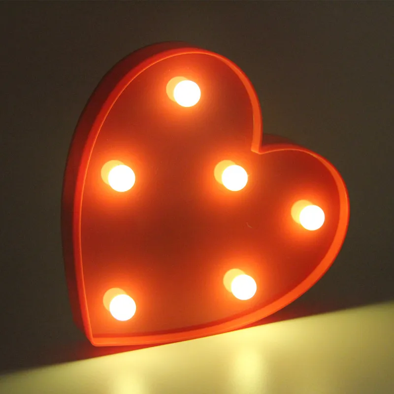 3D ночник Красивая шатер сердце любовь светодиодное освещение с дистанционным управлением Валентина девушке подарок Свадебная вечеринка