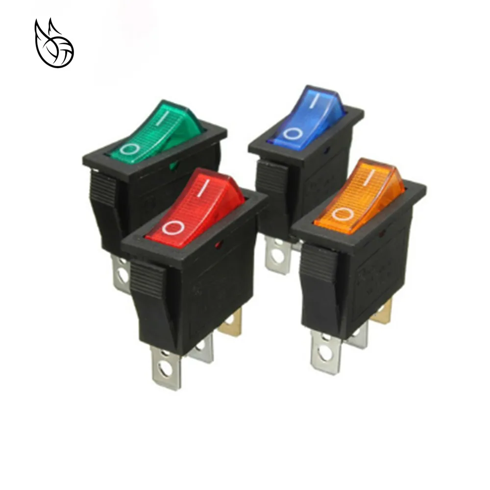 

On-Off 3Pin DPST Rocker Switch 15A/20A 250V/125VAC KCD3